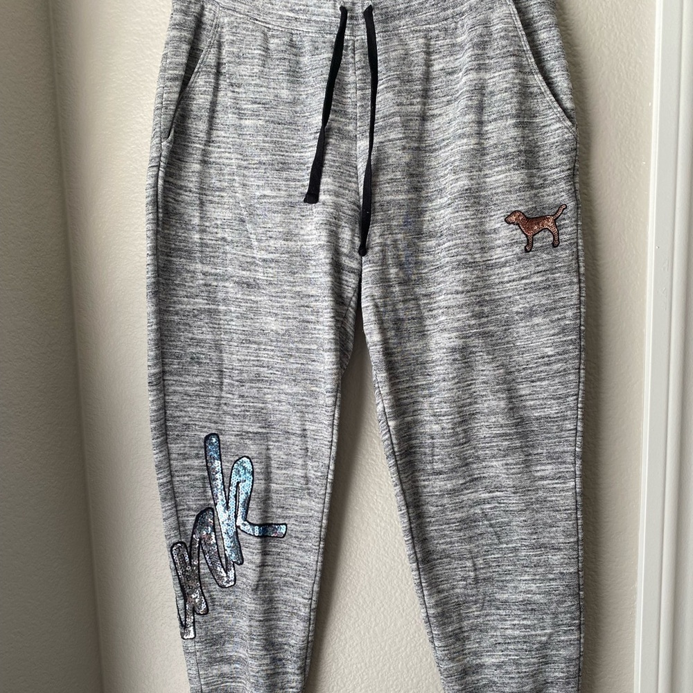 Pink Victoria’s Secret ombré joggers